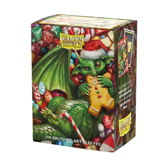 DS: Brushed Art Standard Sleeves (100) - Christmas 2024