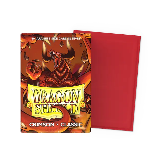 DS: Classic Japanese Sleeves (60) - Crimson