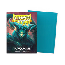 Cargar imagen en el visor de la galería, DS: MATTE Standard Sleeves (100) - Turqouise
