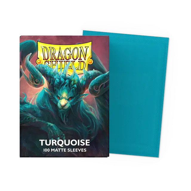 DS: MATTE Standard Sleeves (100) - Turqouise