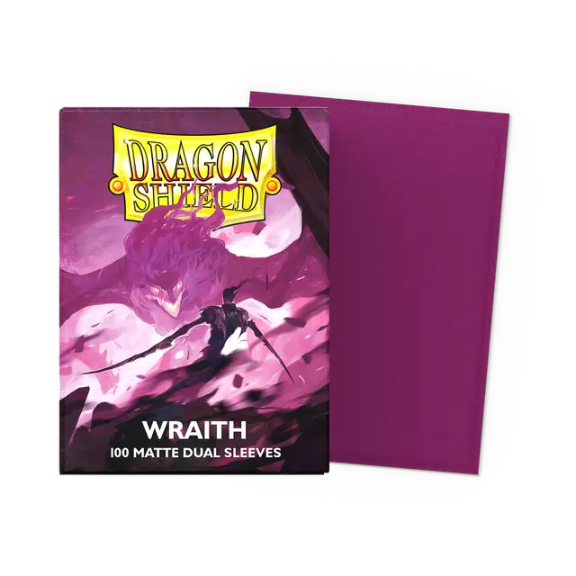 DS: MATTE DUAL Standard Sleeves (100) - Wraith