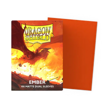 Cargar imagen en el visor de la galería, DS: MATTE DUAL Standard Sleeves (100) - Ember

