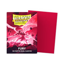 Cargar imagen en el visor de la galería, DS: MATTE DUAL Standard Sleeves (100) - Fury
