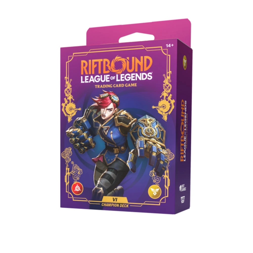 Riftbound TCG: Set 3- Unleashed- Champion Deck Vi – Flexogames