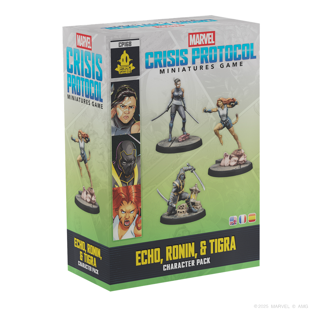 MARVEL CRISIS PROTOCOL - ECHO, RONIN & TIGRA (PRE-VENTA)