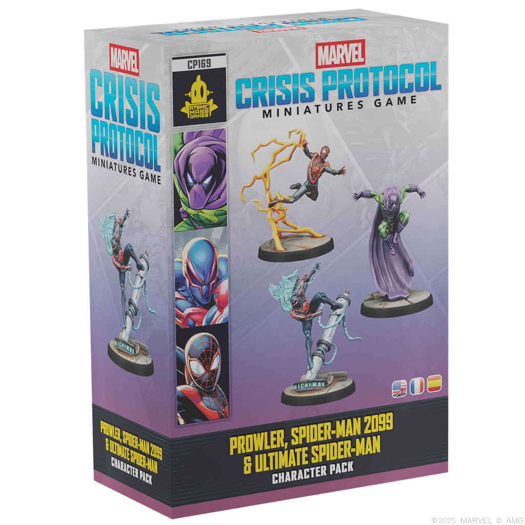 MARVEL CRISIS PROTOCOL - PROWLER, SPIDER-MAN 2099 & ULTIMATE SPIDER-MAN (PRE-VENTA)