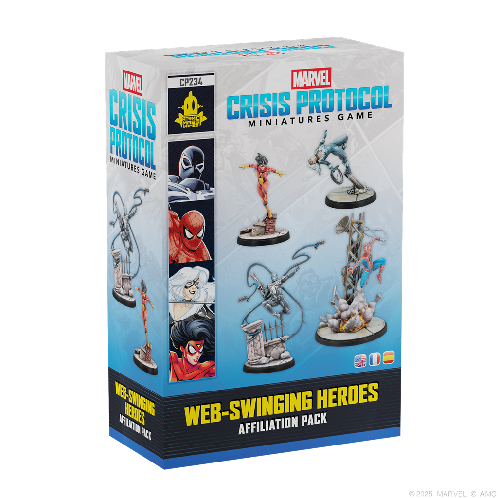 MARVEL CRISIS PROTOCOL - WEB-SWINGING HEROES  (PRE-VENTA)