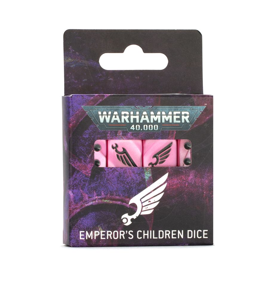 WARHAMMER 40000: EMPEROR'S CHILDREN DICE (PREVENTA)
