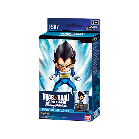 DBS TCG: FUSION WORLD STARTER DECK VEGETA MINI (FS07) – Flexogames