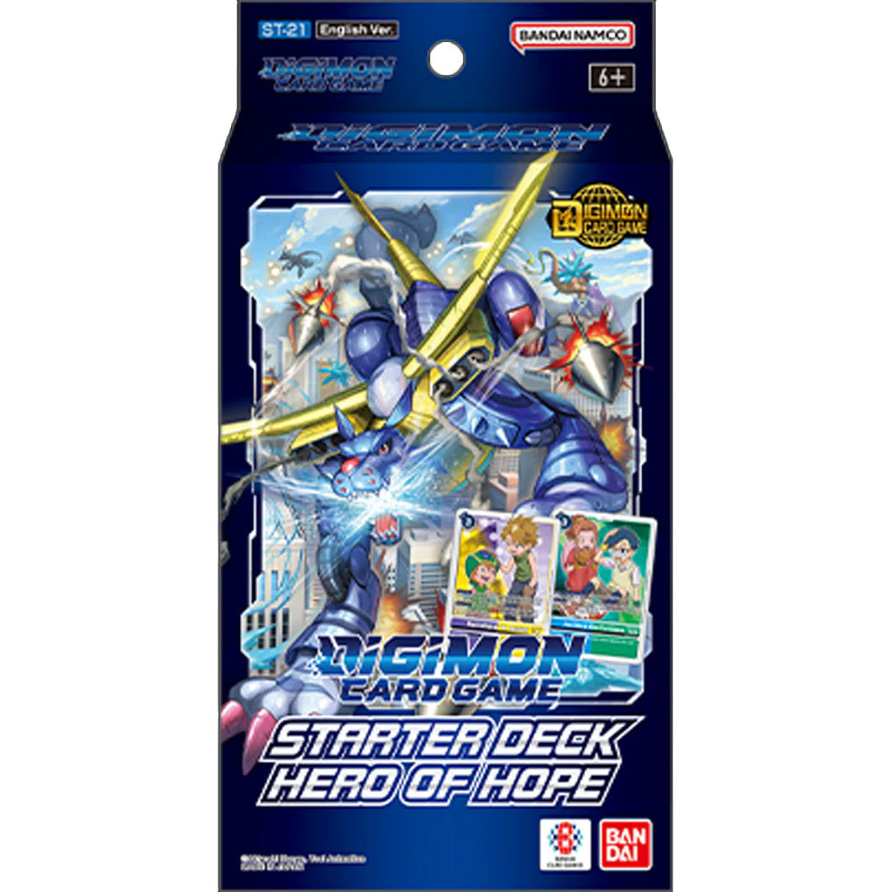 Digimon TCG: Hero Of Hope Starter Deck (ST-21)(Pre-venta)