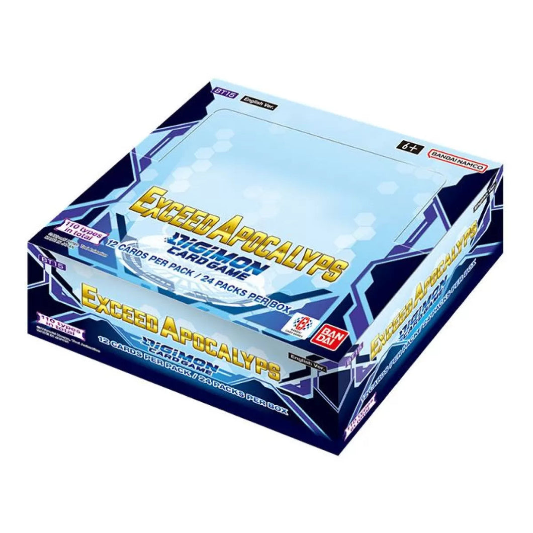 Digimon TCG: Exceed Apocalypse Booster Box (BT15)