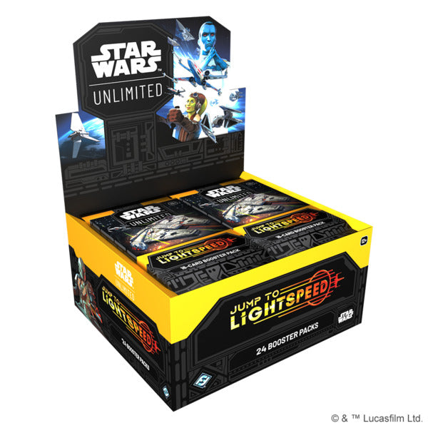Star Wars Unlimited - Jump to Lightspeed Booster Display Español