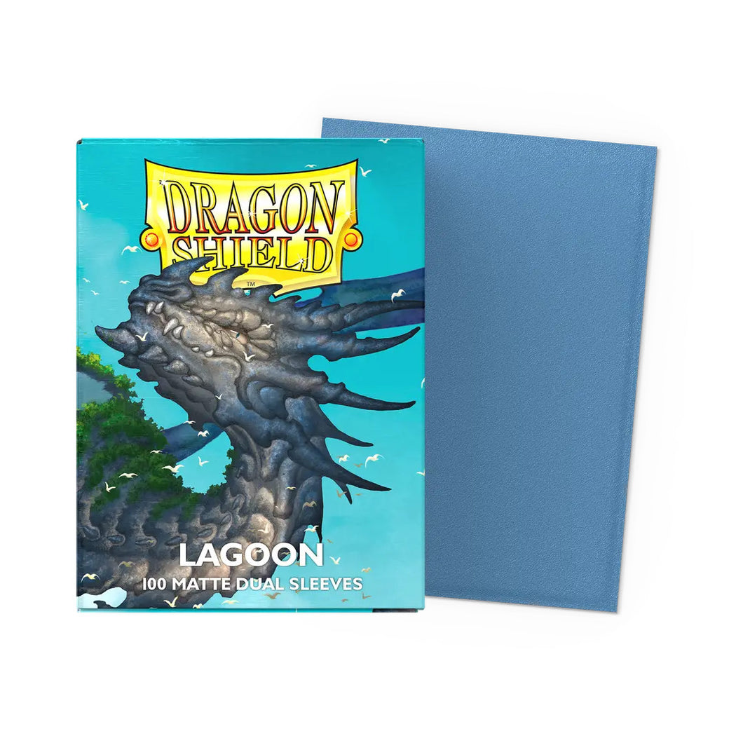 DS: MATTE DUAL Standard Sleeves (100) - Lagoon
