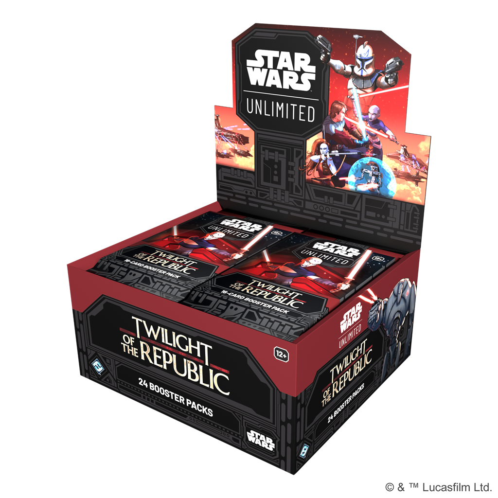 Star Wars Unlimited - Twilight of the Republic Booster Display Inglés