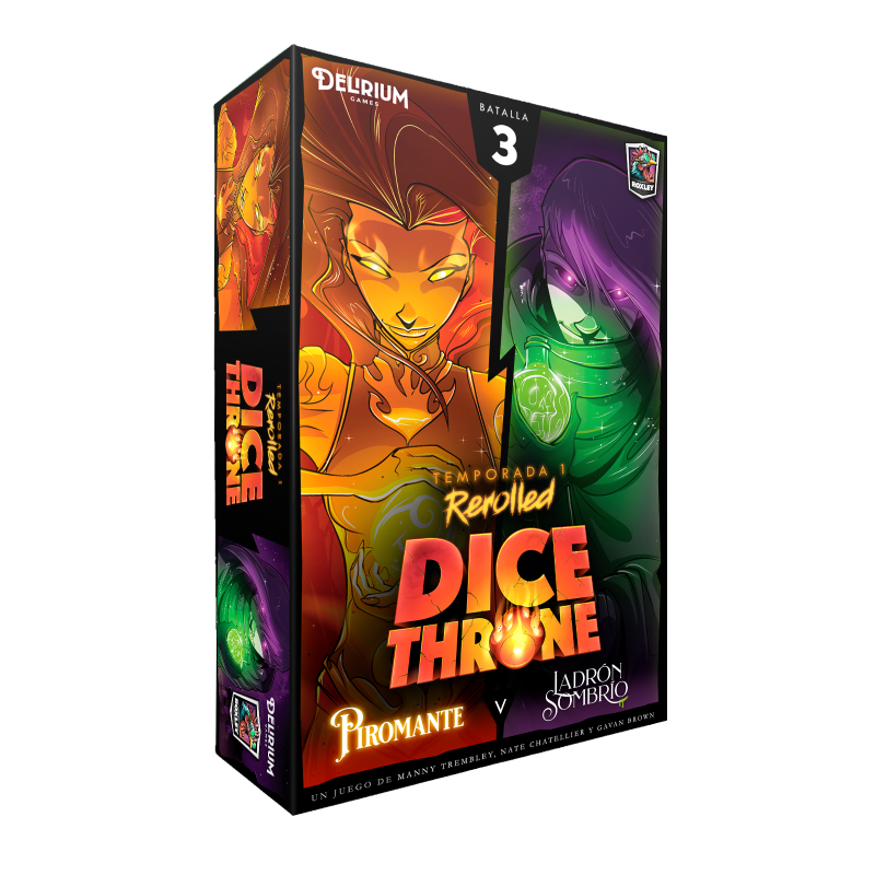 PIROMANTE VS LADRÓN SOMBRÍO - DICE THRONE