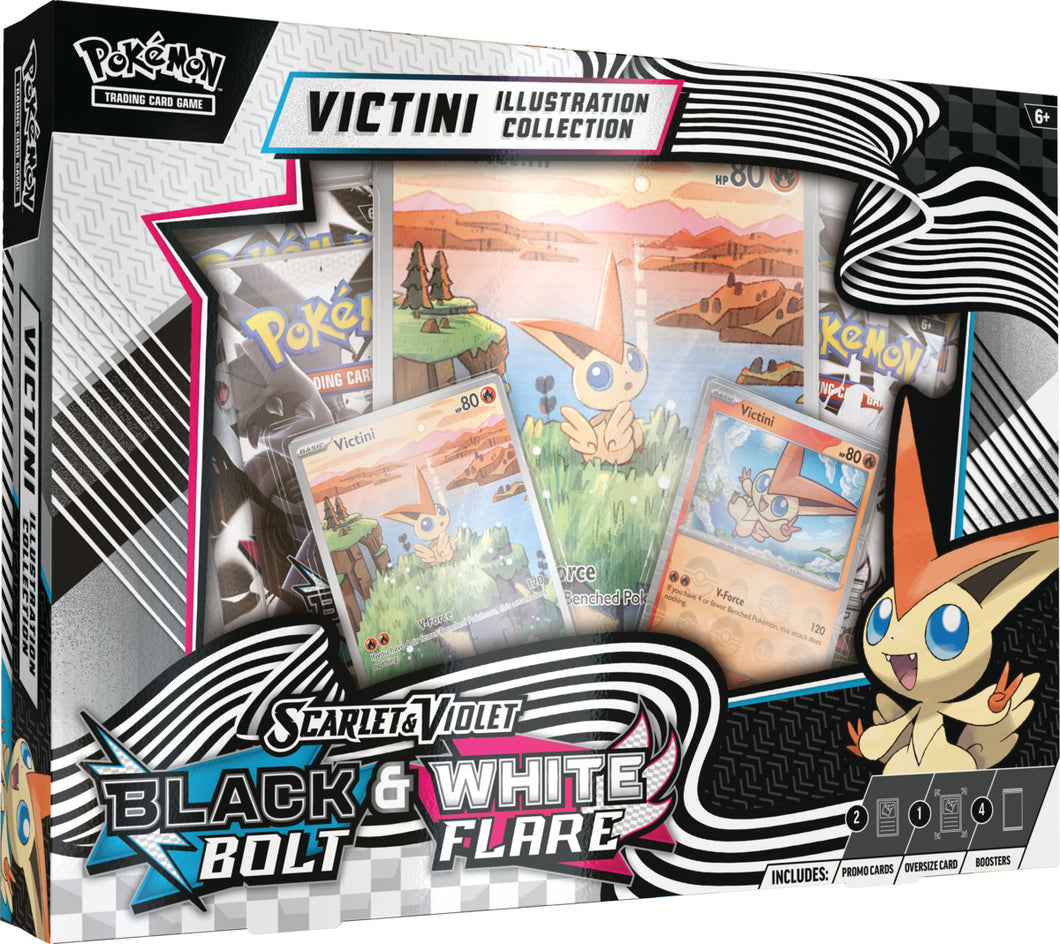 POKEMON TCG SCARLET & VIOLET - BLACK BOLT & WHITE FLARE - UNOVA ILLUSTRATION COLLECTION (ESPAÑOL)