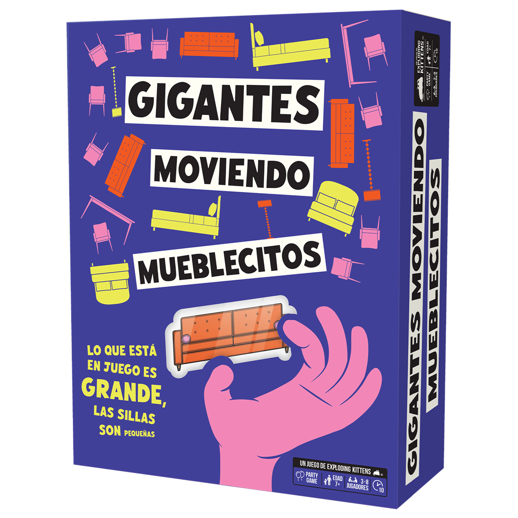 Gigantes moviendo mueblecitos (Pre-venta)