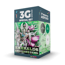 Cargar imagen en el visor de la galería, WARGAME COLOR SET. EMERALDS
