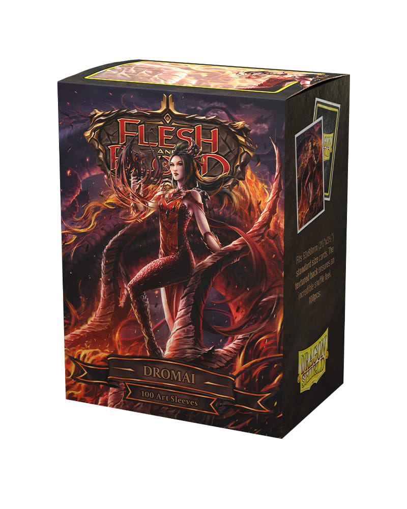 DS: MATTE Standard Sleeves (100) - Flesh and Blood Dromai