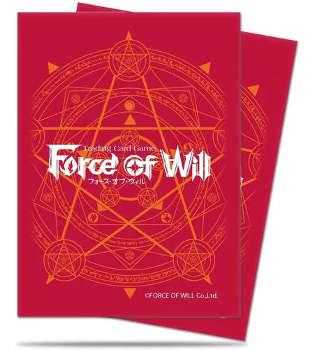 FORCE OF WILL protectores rojos