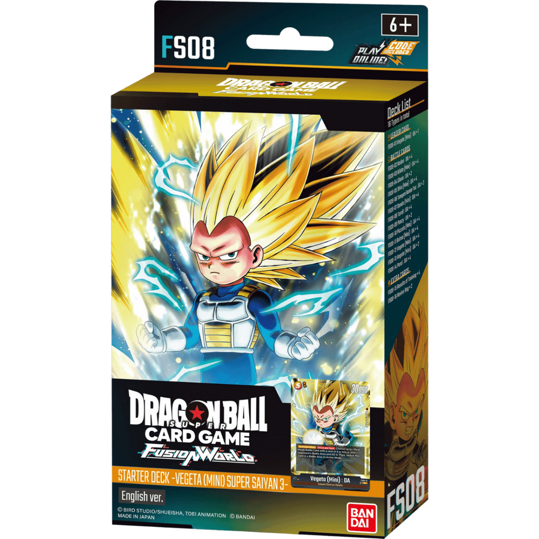 FS08 Starter Deck Vegeta Mini Super Saiyan 3