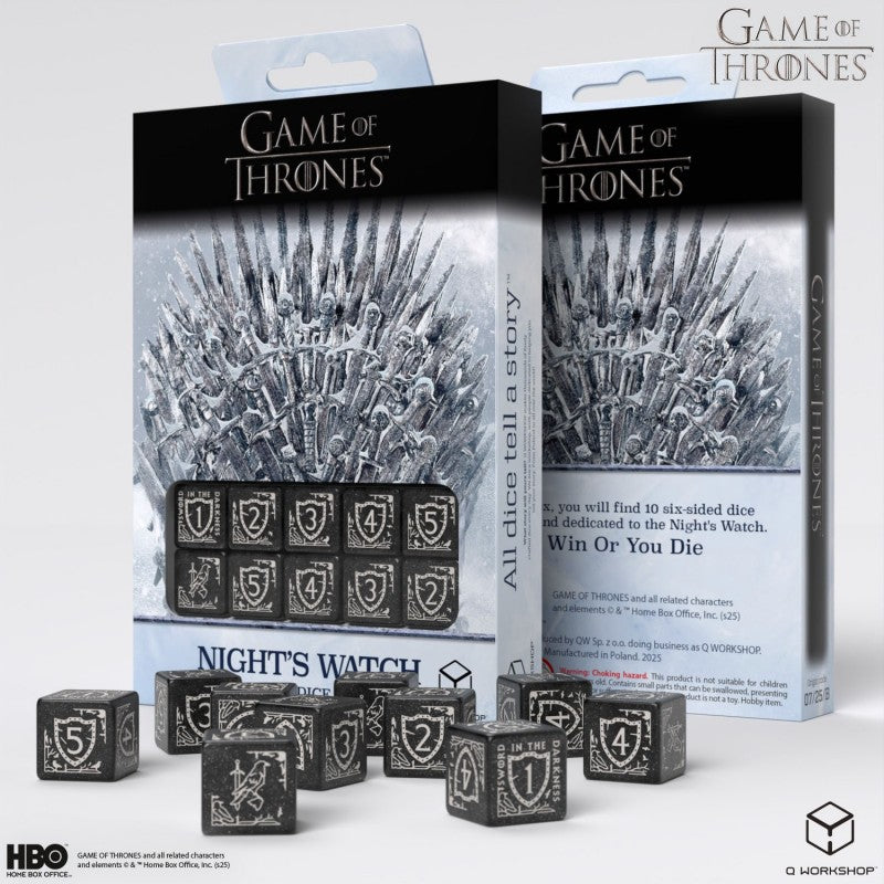 Game of Thrones 10xD6 Dice Set