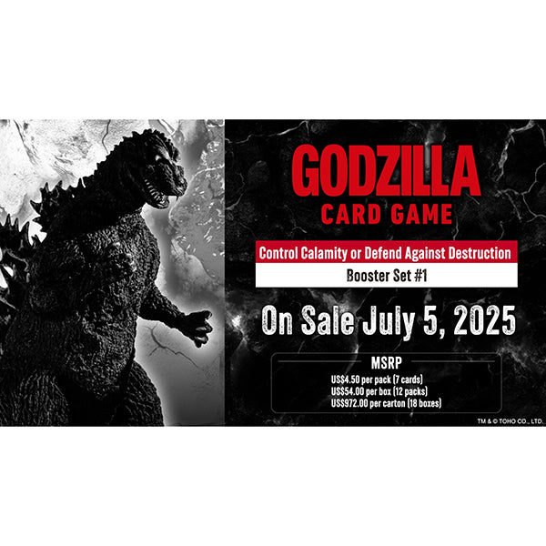 Godzilla Card Game: Booster Set #1 Booster Display (Pre-venta)