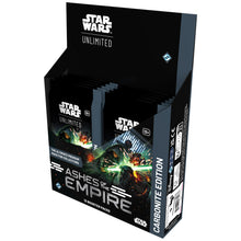 Cargar imagen en el visor de la galería, Star Wars Unlimited - Ashes of the Empire Carbonite Booster Display (Ingles)

