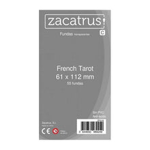Cargar imagen en el visor de la galería, Fundas Zacatrus French Tarot 61 x 112 (55u)
