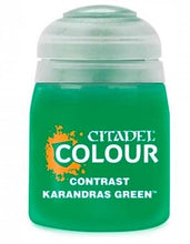 Cargar imagen en el visor de la galería, Citadel Pintura Contrast: Karandras Green
