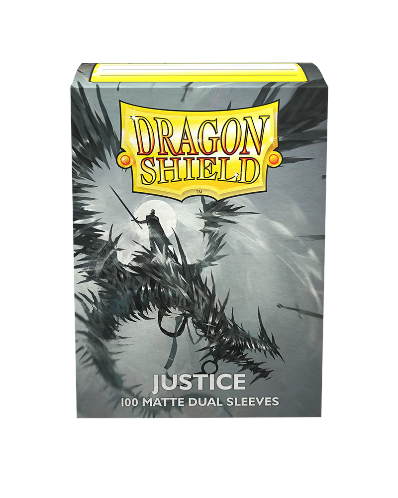 DS: MATTE DUAL Standard Sleeves (100) - Justice