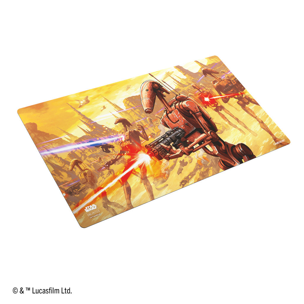GAMEGENIC STAR WARS UNLIMITED GAME MAT - BATTLE DROIDS