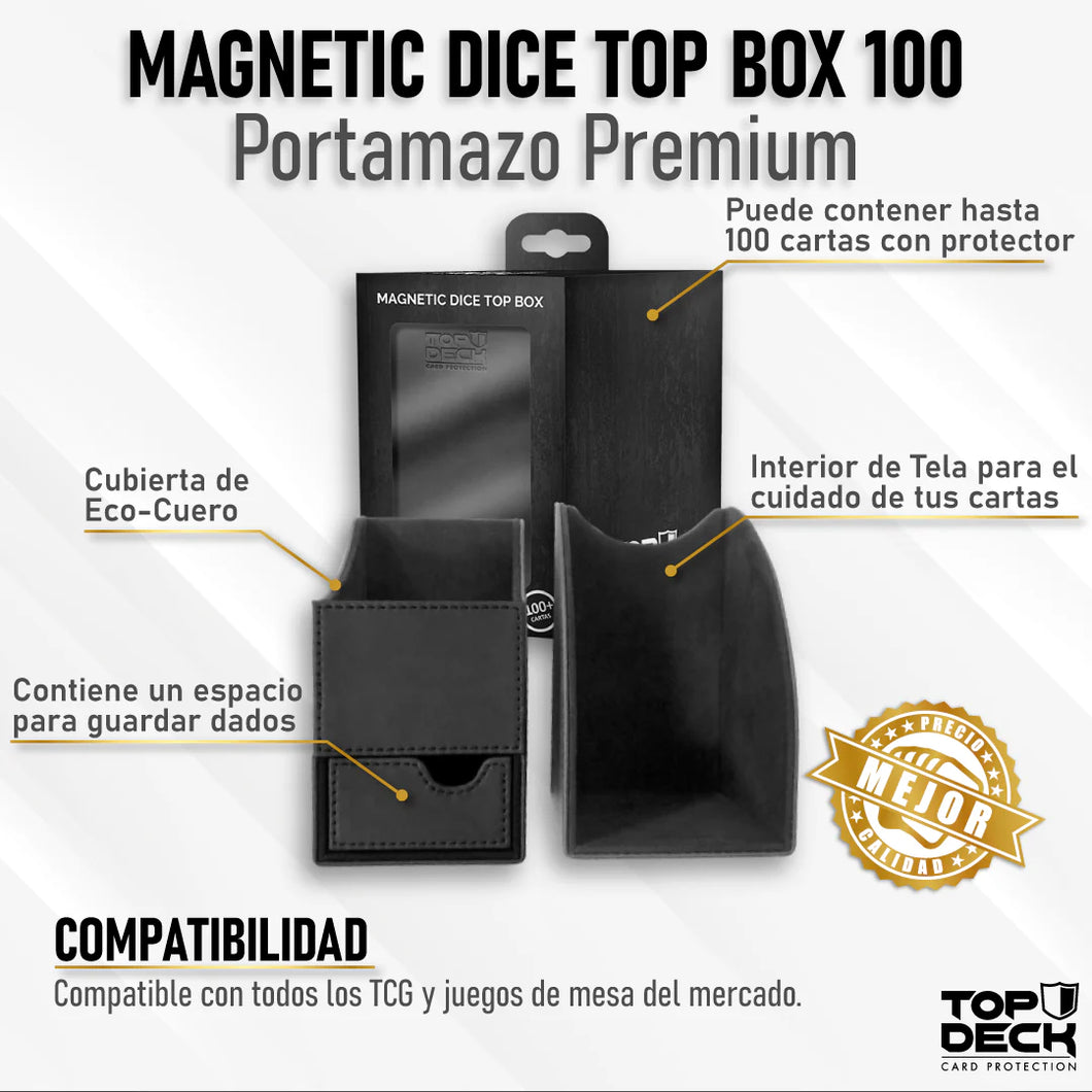 Magnetic Dice Top Box 100
