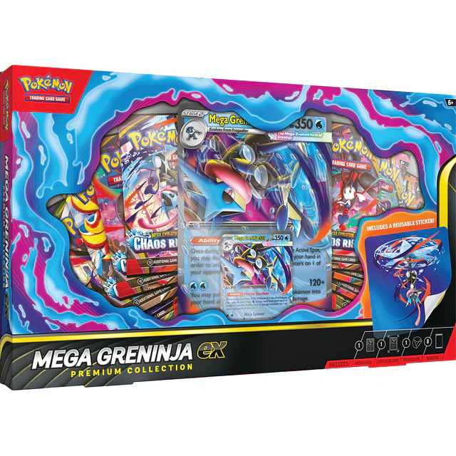 Pokemon TCG: Mega Greninja EX Premium Collection Case – Flexogames
