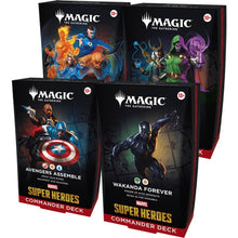 Cargar imagen en el visor de la galería, Commander Deck: Marvel Super Heroes  (Pre-venta corta)(Inglés)
