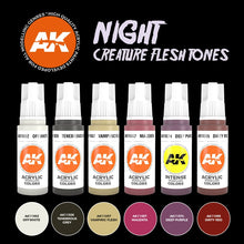 Cargar imagen en el visor de la galería, NIGHT CREATURES FLESH TONE SET
