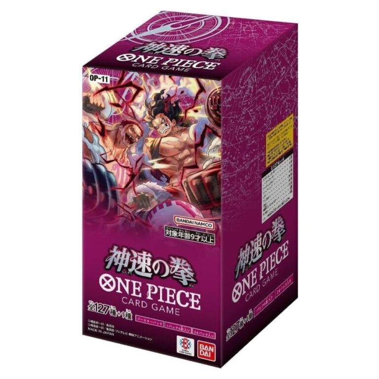 (OP-11) A Fist of Divine Speed Booster Box (Inglés)(Pre-venta)