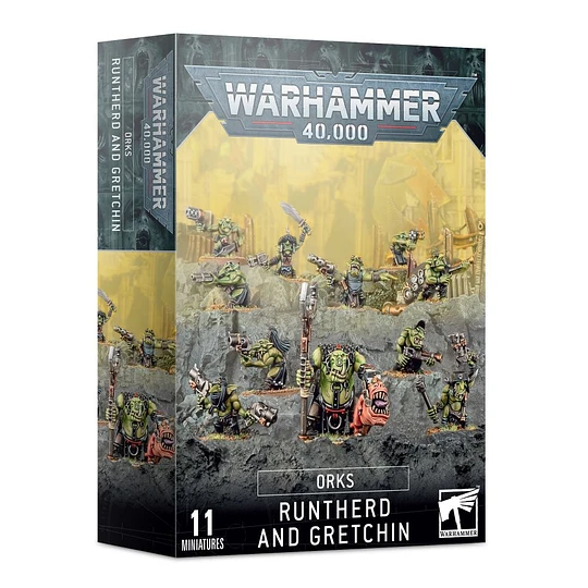 Orks Runtherd And Gretchin