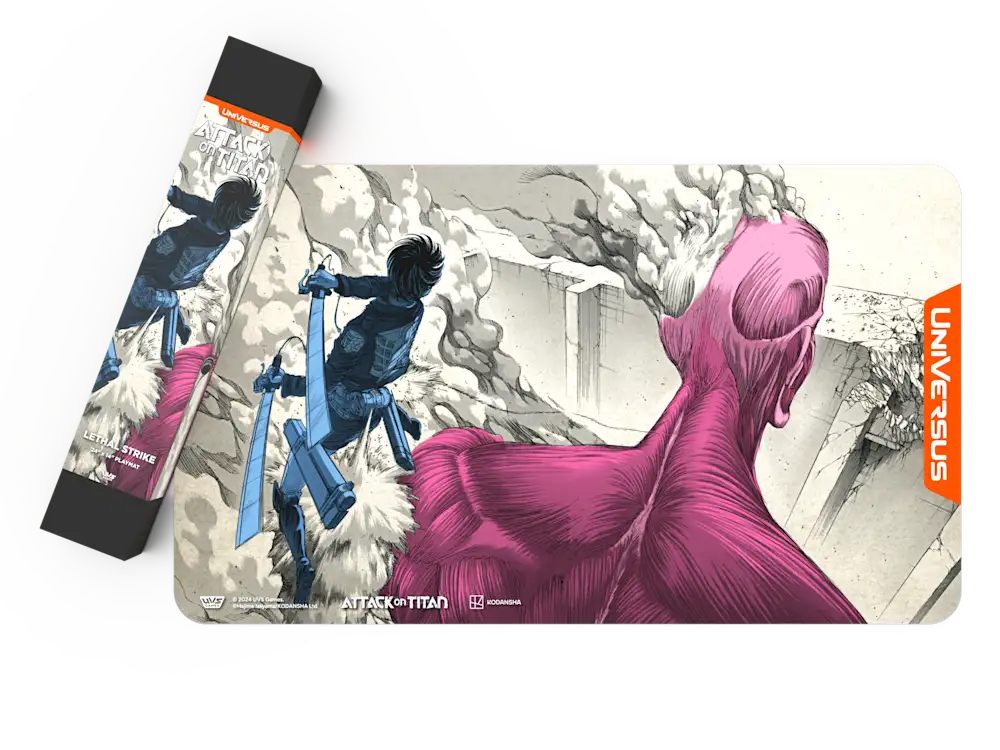 Attack on Titan Origins of Power Playmat Lethal Strike