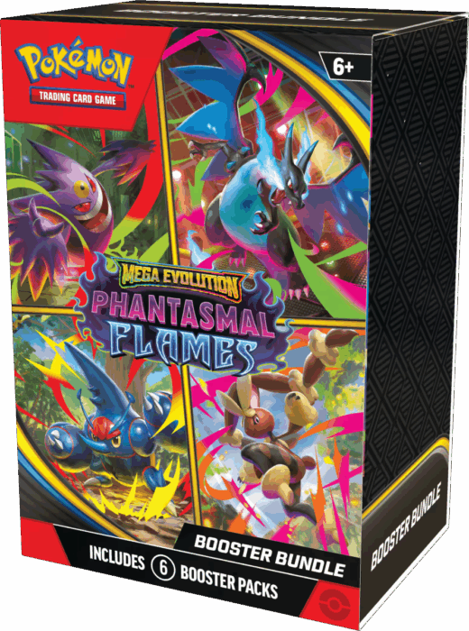 Booster Bundle Mega Evolution Phantasmal Flames (Pre-venta corta) (Inglés)