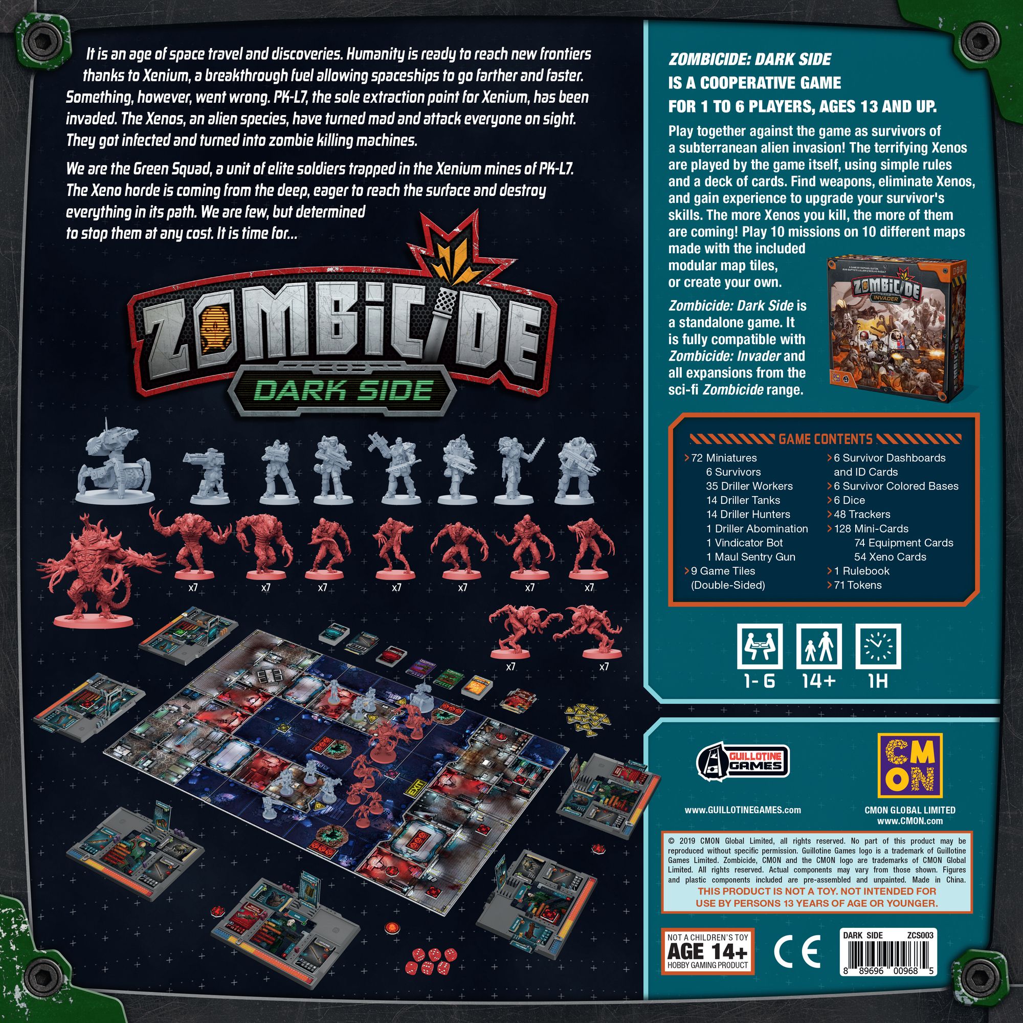 Zombicide Invader: Dark Side (Inglés) – Flexogames