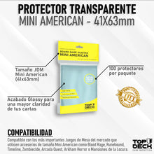 Cargar imagen en el visor de la galería, Protectores Top Deck Juegos de Mesa
