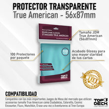 Cargar imagen en el visor de la galería, Protectores Top Deck Juegos de Mesa
