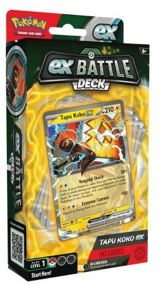 Pokemon TCG:  Combate Tapu Koko Ex/ Ferroverdor ex (Español)