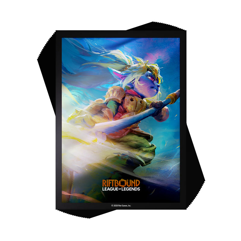 Card Sleeves Riftbound Unleashed Poppy, Keeper of the Hammer (100ct) – Flexogames