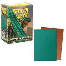 Cargar imagen en el visor de la galería, Dragon Shield Dual Matter Sleeves Power &amp; Copper
