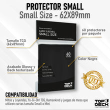 Cargar imagen en el visor de la galería, Protector Top Deck Tamaño Small Variedades
