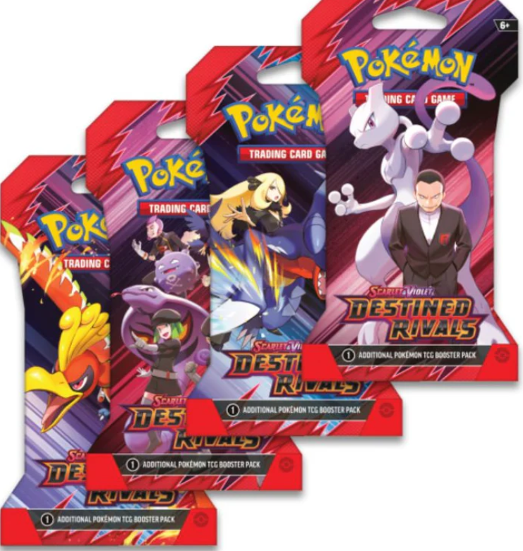 Pokémon TCG: Destined Rivals Sleeved Booster (Pre-venta corta)