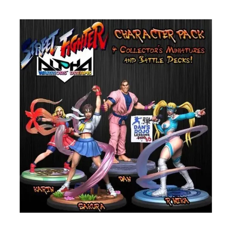 Street Fighter The Miniatures Game: Alpha Warriors Dream Character Pack (Inglés)