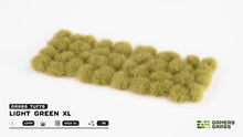 Cargar imagen en el visor de la galería, Gamers Grass Tufts: Light Green XL (12mm)- Wild
